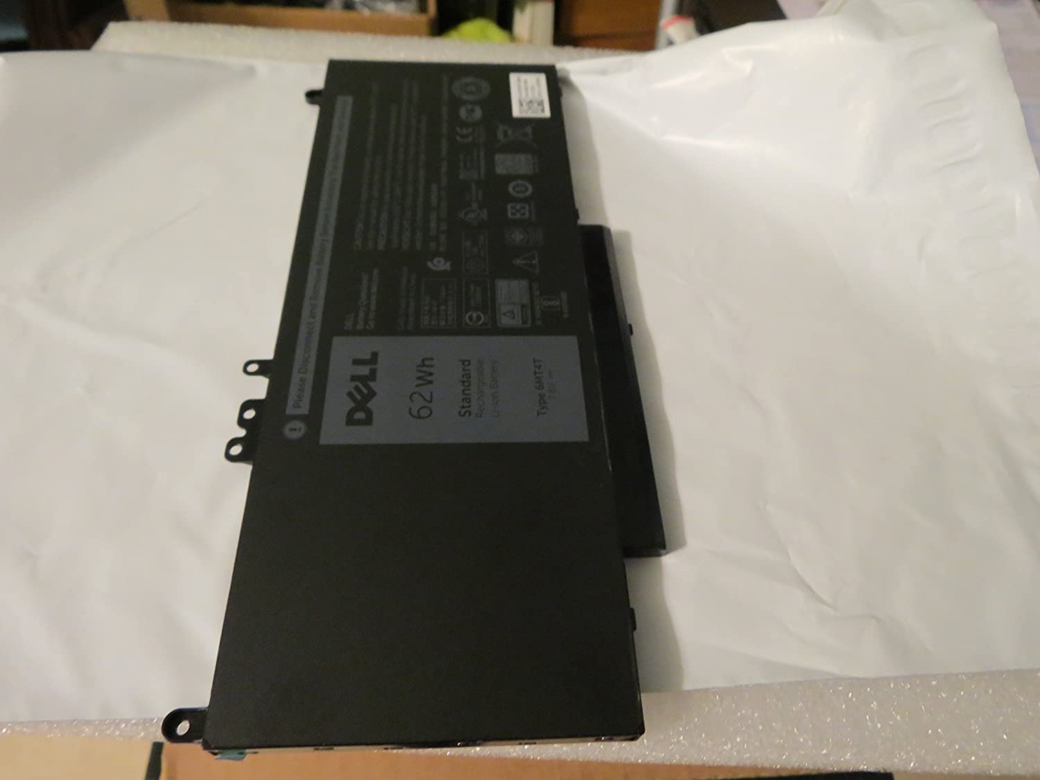 6MT4T 7V69Y HK6DV K3JK9 LAPTOP BATTERY FOR DELL Latitude E5450 E5470 E5550 E5570 Notebook 15.6 inch BATTERY-- MPN: 6MT4T - Image 5