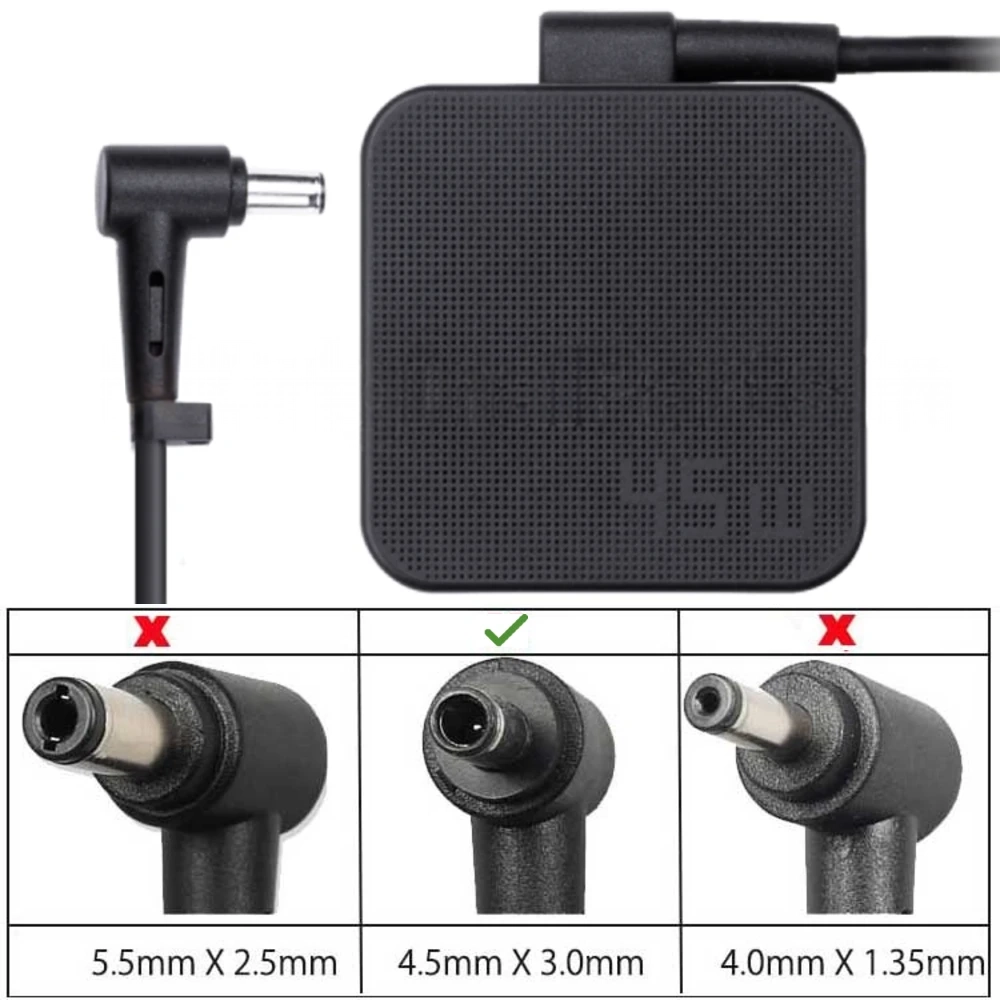 Asus 45W 4.5*3.0mm 19V 2.37A Original Power Adapter AC-AS-ADP-45BW-- MPN: ASUS 45W 4.5*3.0mm - Image 2
