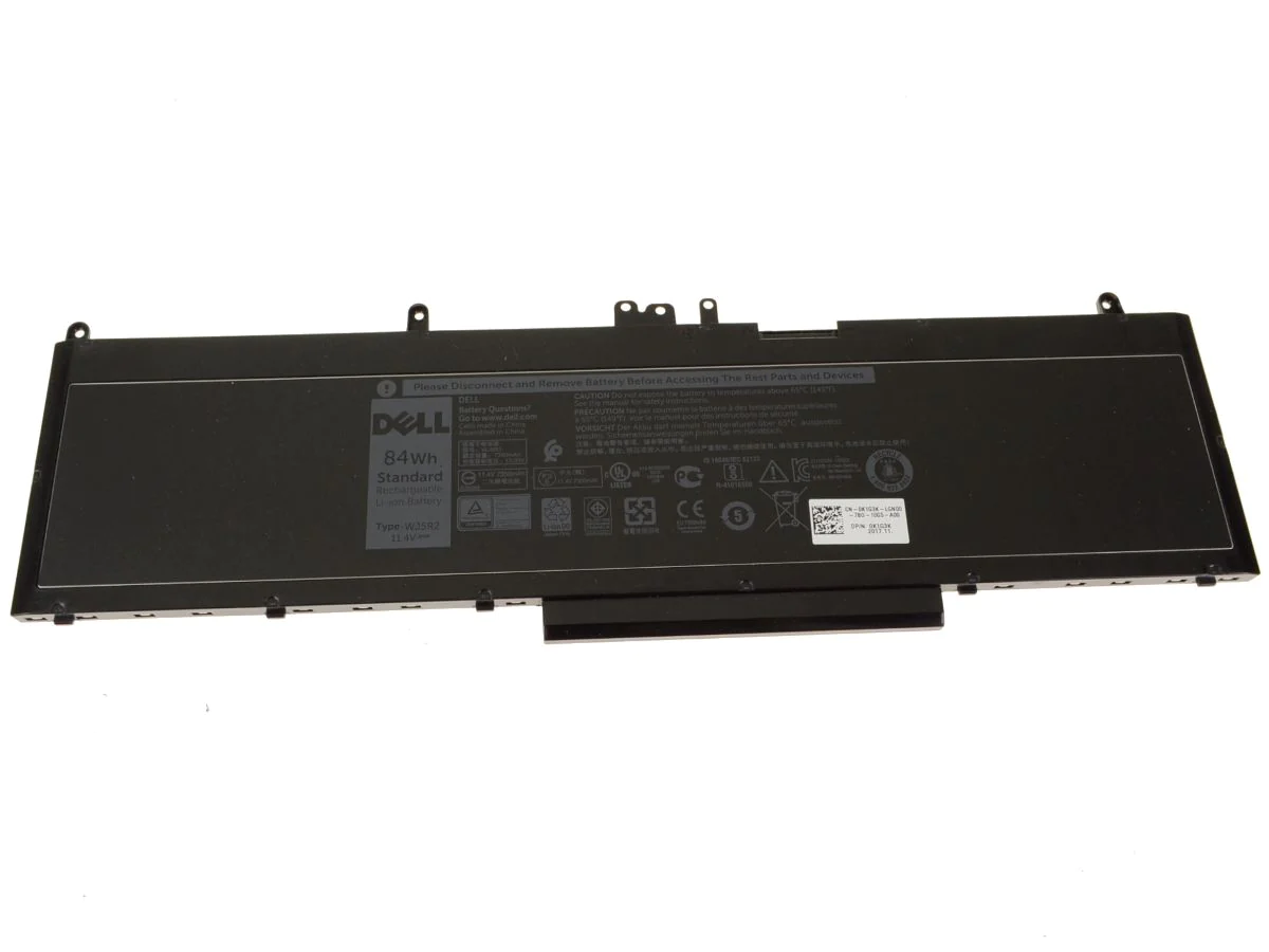 11.4V 84Wh - WJ5R2 Laptop Battery Compatible with Dell Precision 3510 4F5YV Series - Image 3