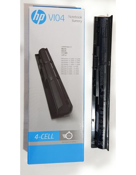 HP 756480-241– 4 Cell VI04 HP original Laptop Notebook Battery--MPN: VI04