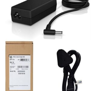 HP Laptop Adapter Charger 65W 19. 5V 3. 33A Bluetip for Hp 15(With Power Cable) -- MPN: HP 65W Bluetip