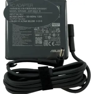 Genuine ASUS 90 W AC Adapter & Cord (4.5 x3.0 mm Pin)